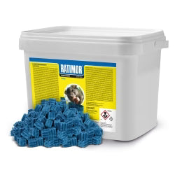 Ratimor | Brodifacoum | 0,029g | Wachsblock | Stark | 5 kg