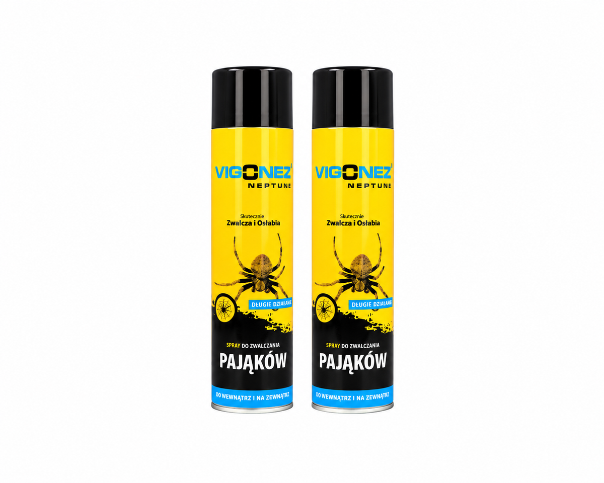 2 x 600ml ,VIGONEZ Spray gegen Spinnen