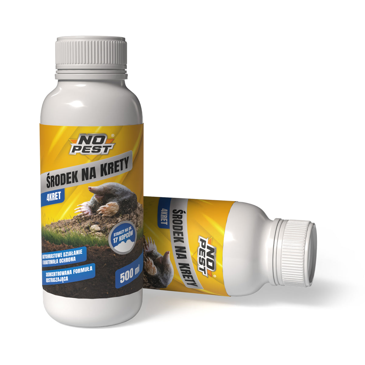 No Pest 4Kret Maulwurf- und Wühlmausabwehr – 500 ml