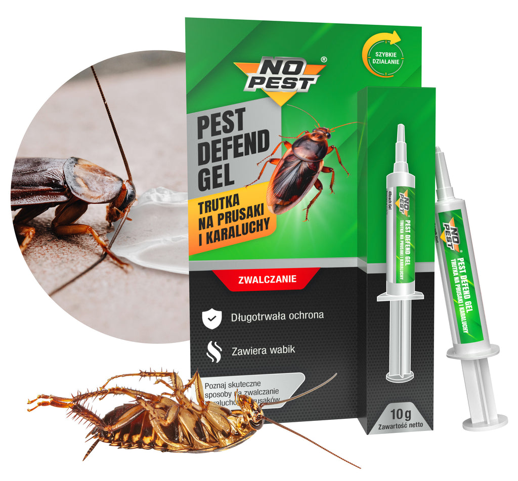 No Pest 4Roach Gel gegen Kakerlaken und Schaben – 10 g