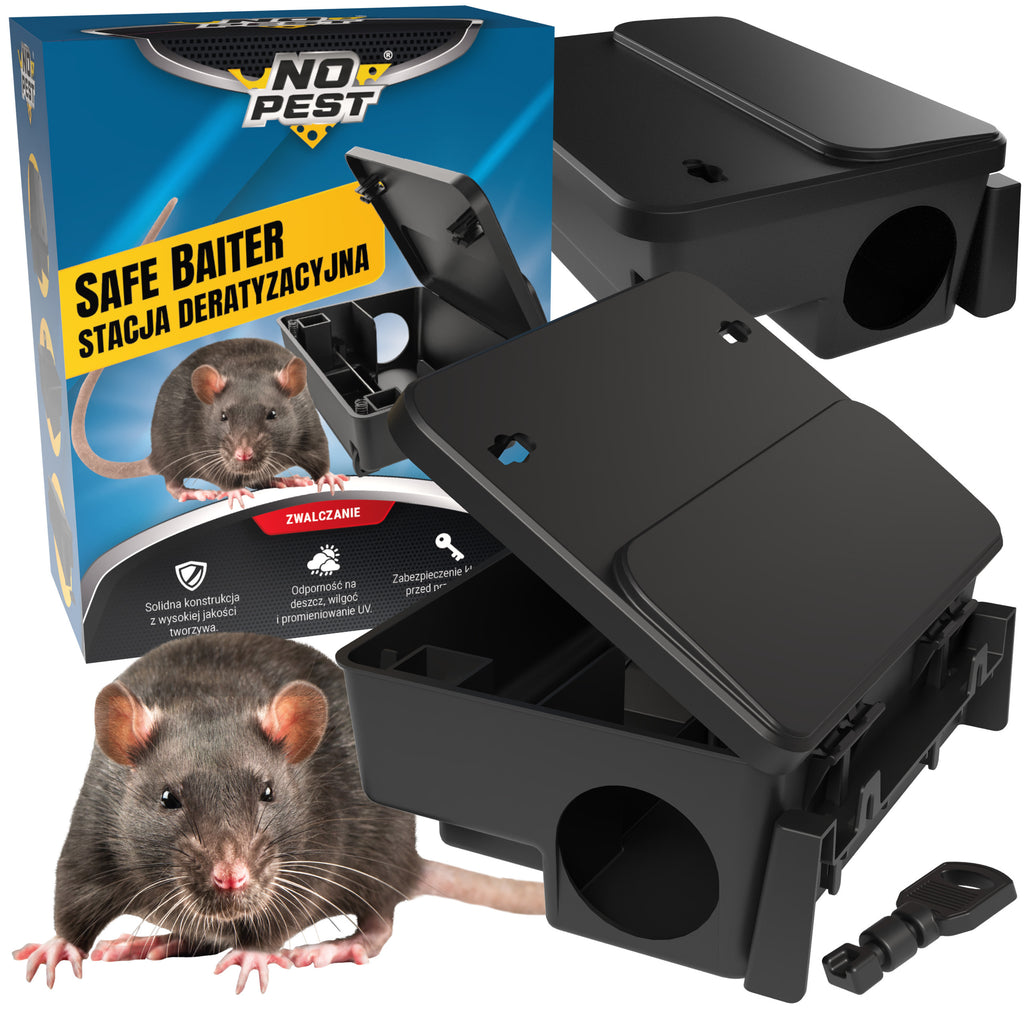 No Pest Köderstation für Ratten und Mäuse