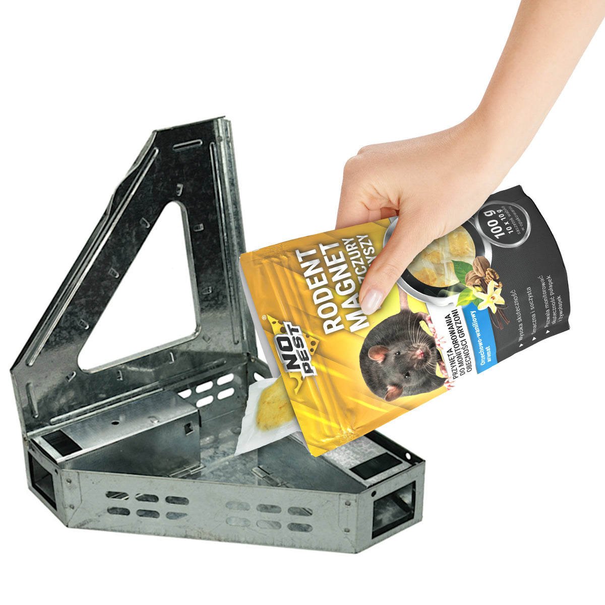 No Pest Rodent Magnet Köder für Ratten, Mäuse und Marder – 100 g
