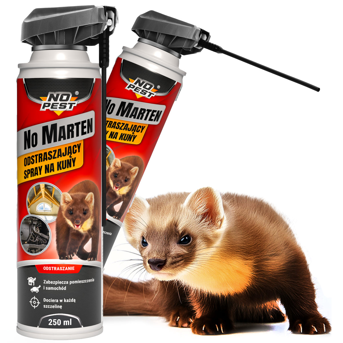 No Pest No-Marten Spray gegen Marder – 400 ml