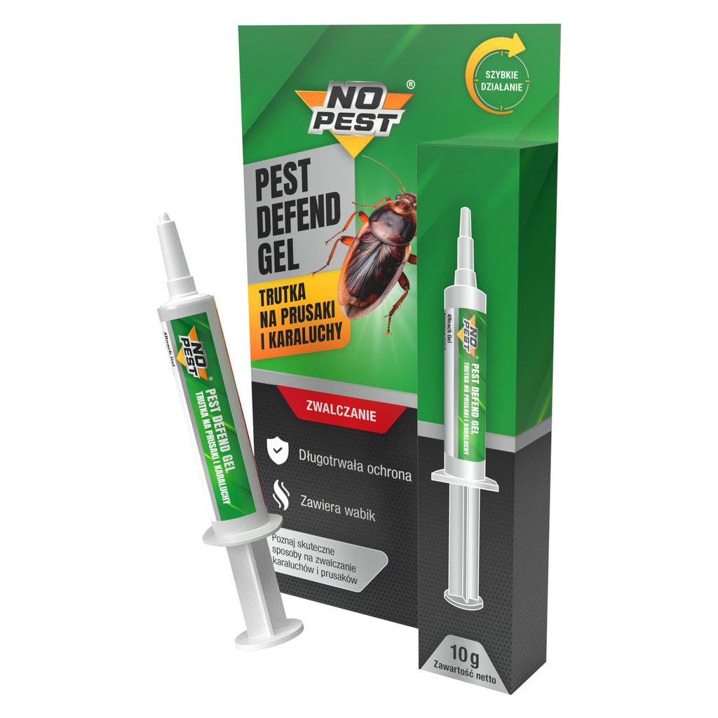 No Pest 4Roach Gel gegen Kakerlaken und Schaben – 10 g