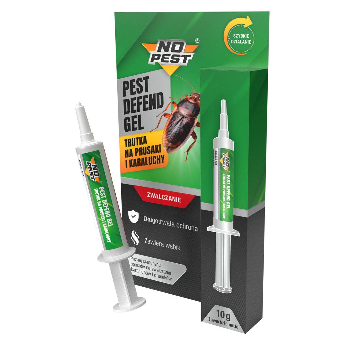 No Pest 4Roach Gel gegen Kakerlaken und Schaben – 10 g
