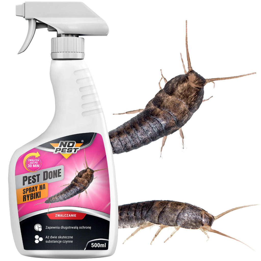 No Pest Pest Done Silberfischchen-Spray – 500 ml