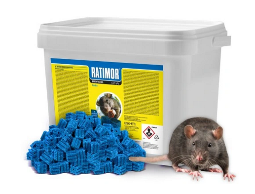 Ratimor | Brodifacoum | 0,029g | Wachsblock | Stark | 5 kg