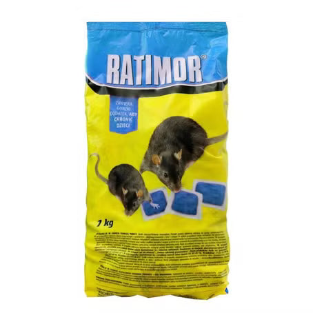 RATIMOR | Brodifacoum | 0,029g | Paste | Stark | 1 kg