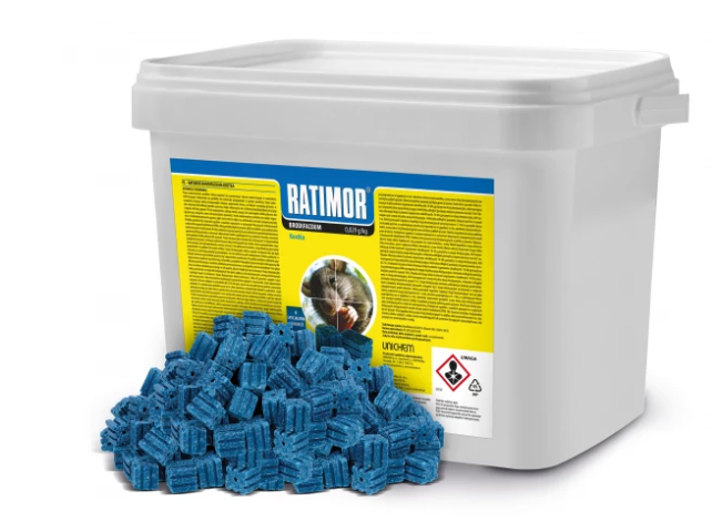Ratimor | Brodifacoum | 0,029g | Wachsblock | Stark | 5 kg