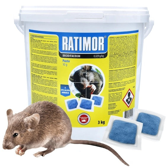 Ratimor | Brodifacoum | 0,029g | Beutel | Stark | 3 kg